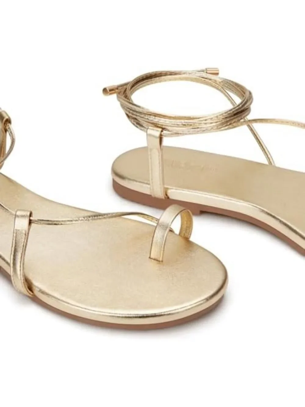 Stylish Women's Strappy Lace-Up Sandals | Trendy Tie-Up Flats & Flip Flops